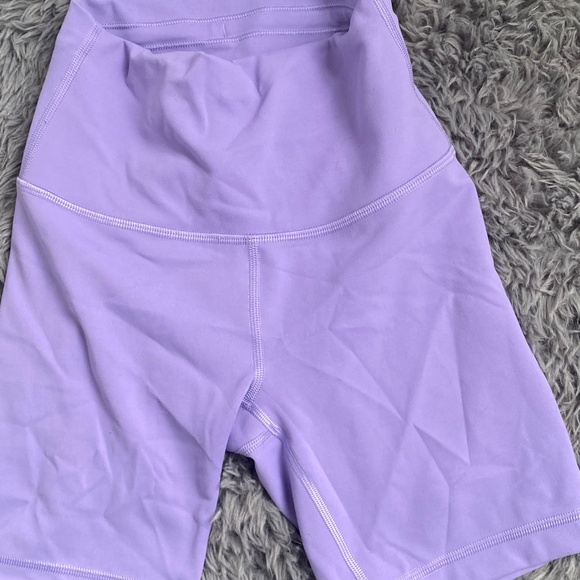 Lululemon light purple shorts in size 2 💜 - Picture 2 of 3